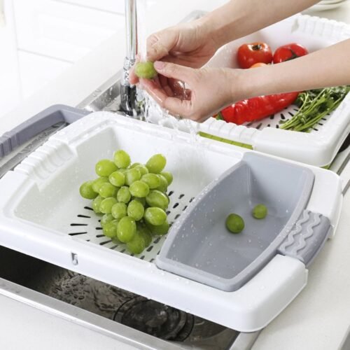 23628173736_1457513577.jpg Multifunctional drainable retractable cutting board