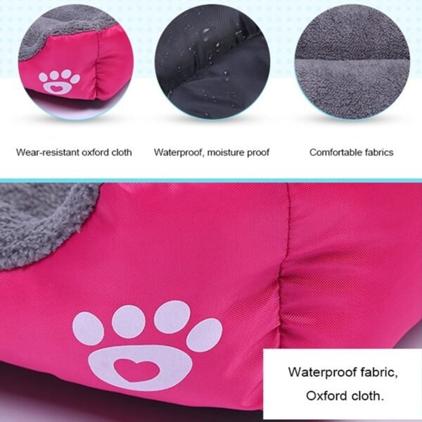Waterproof Bottom Soft Fleece Warm House
