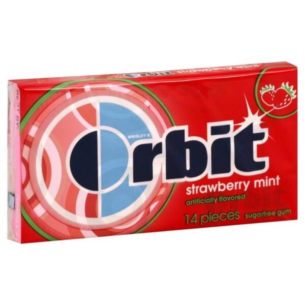 Afc57aff07cac45f7a30b7f4669325393j.jpg Orbit Strawberry Mint Sugarfree Chewing Gum