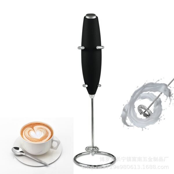 Handheld milk frother